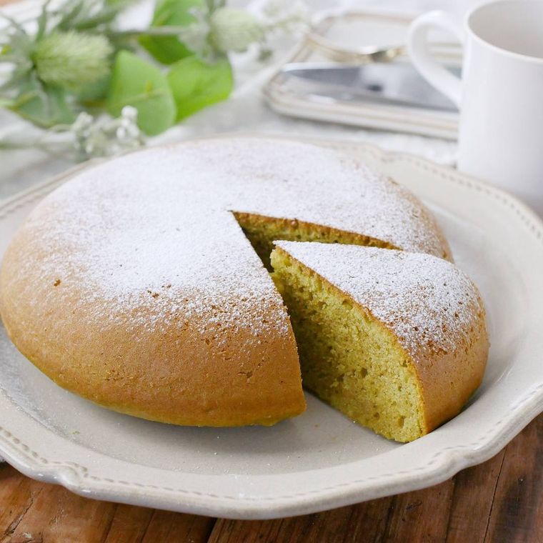 材料4つ炊飯器で作る抹茶ケーキ