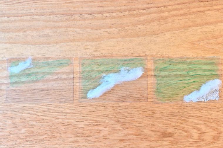 海をい描いた3枚のイラスト