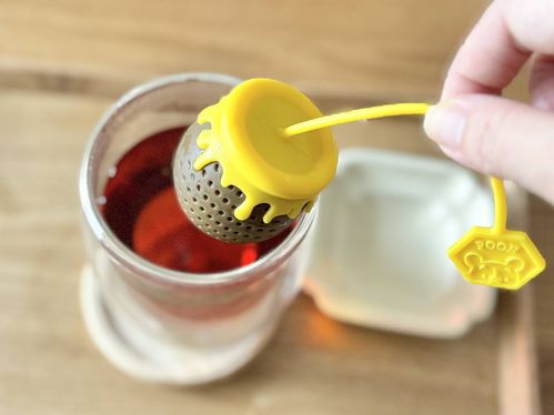 セリアプーさんのティーストレーナーが天才的にかわいい。110円で繰り返し使えて何より癒される