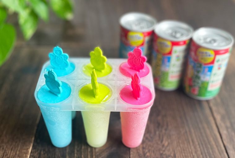 ダイソーアイスバーの素で作ったアイスバー