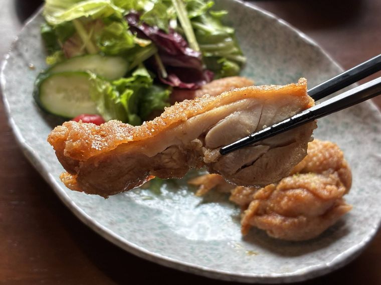 大人の唐揚げ定食