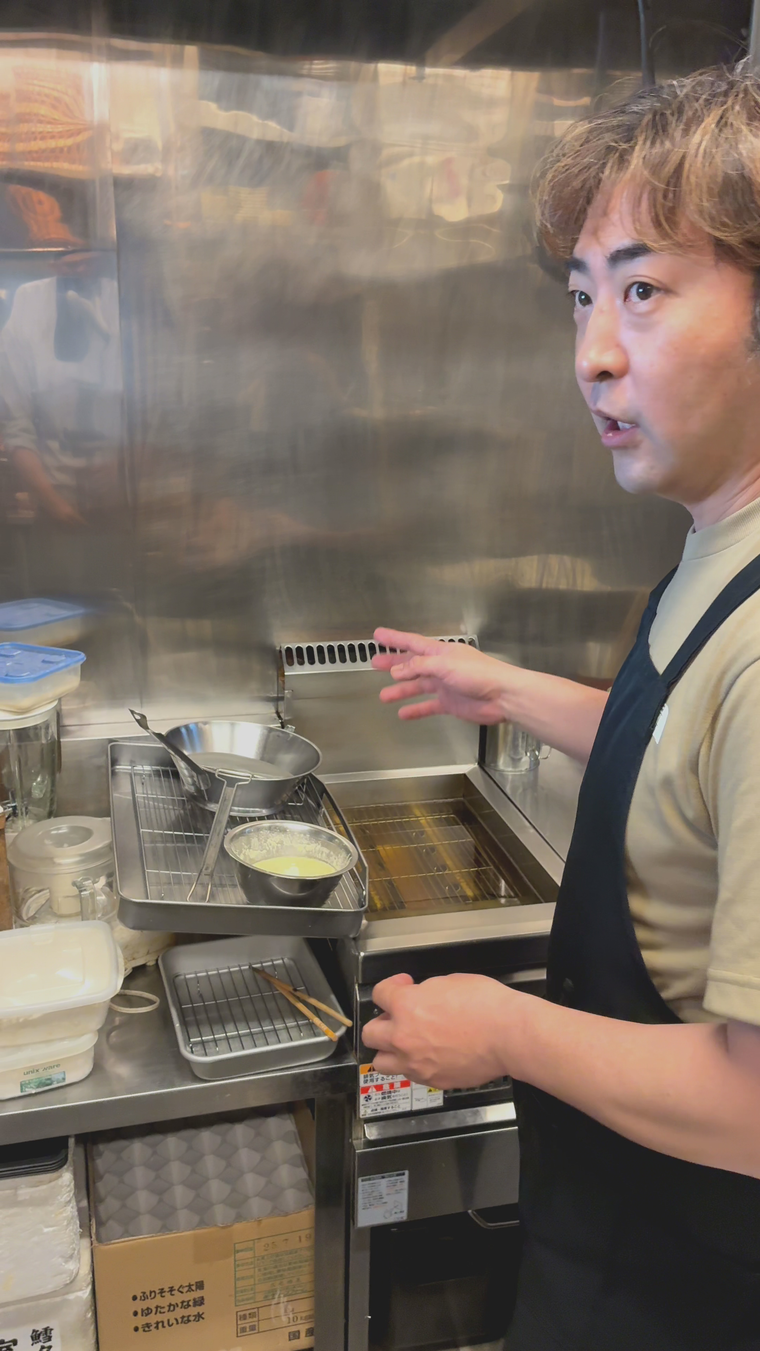 説明をする水谷さん