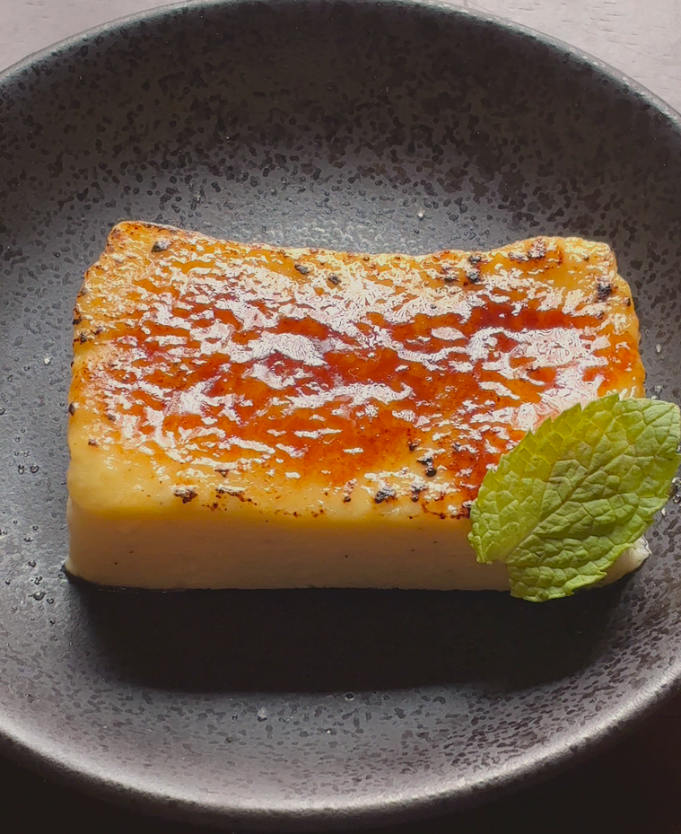 キャラメリゼされたチーズテリーヌ