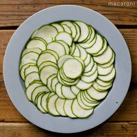 作り方 ズッキーニとモッツァレラのサラダ