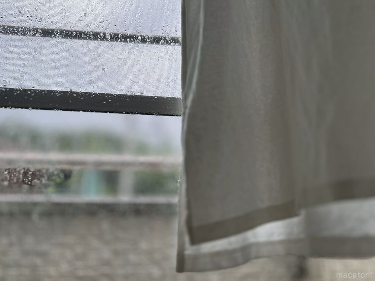 雨の日の部屋干し