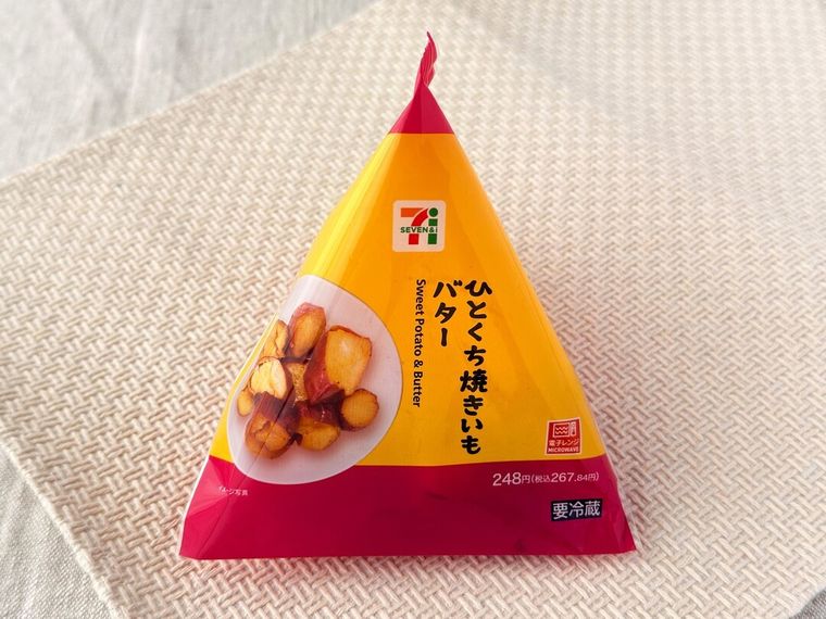 ひとくち焼き芋バターのパッケージ