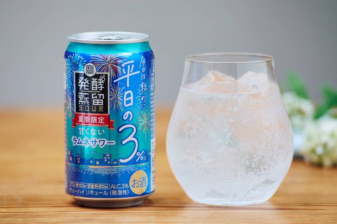 発酵蒸留サワー平日の３のラムネフレーバー