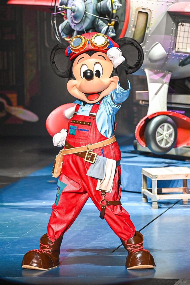 ミッキーマウスのアップ