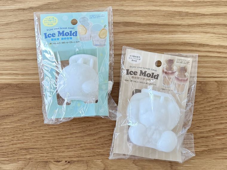 製氷型 海の生物とリボンベアのパッケージ