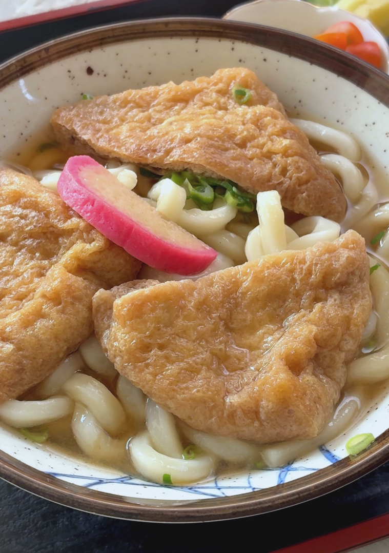 砂子商店のきつねうどん