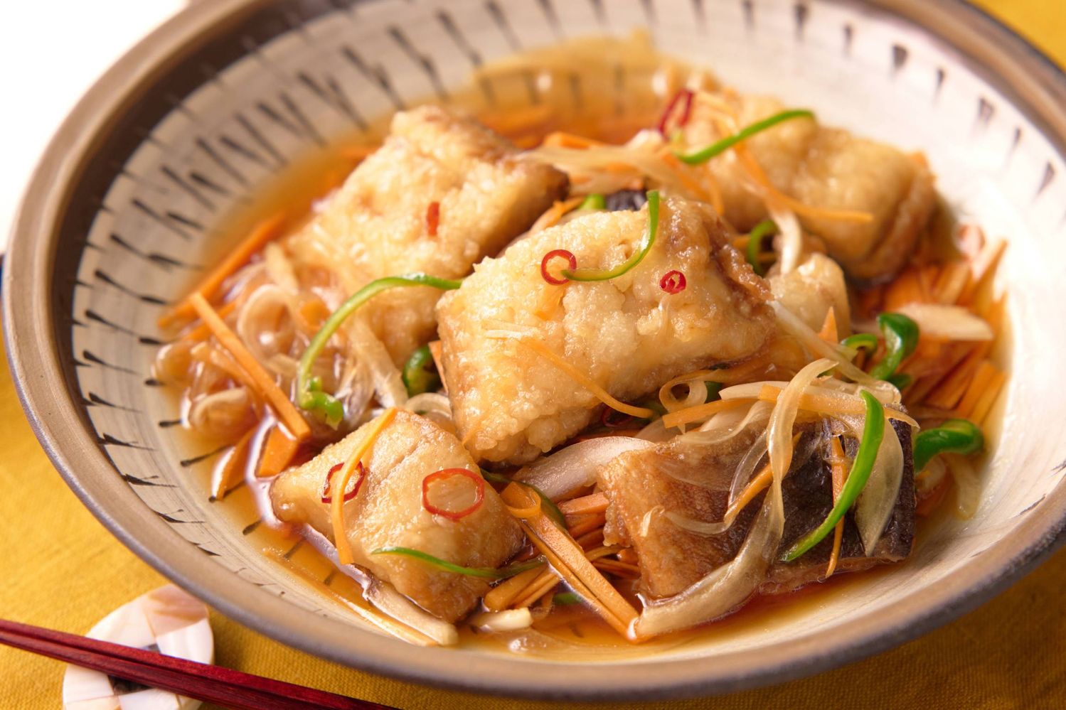 ホッケの南蛮漬け