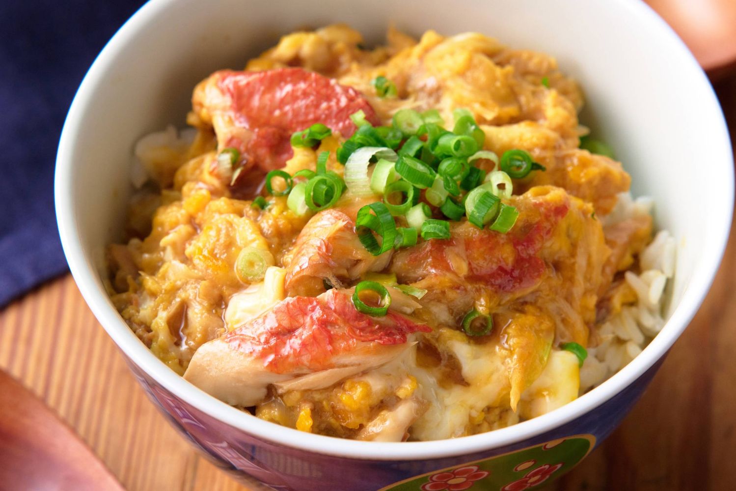 金目鯛の卵とじ丼