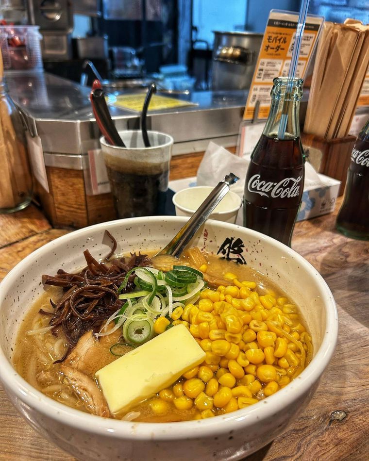 みそばたーこーんらーめん