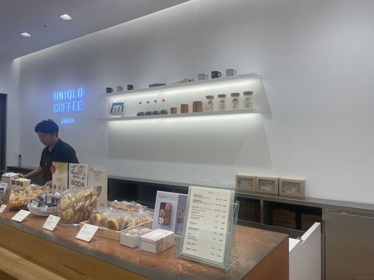 ユニクロカフェの外観