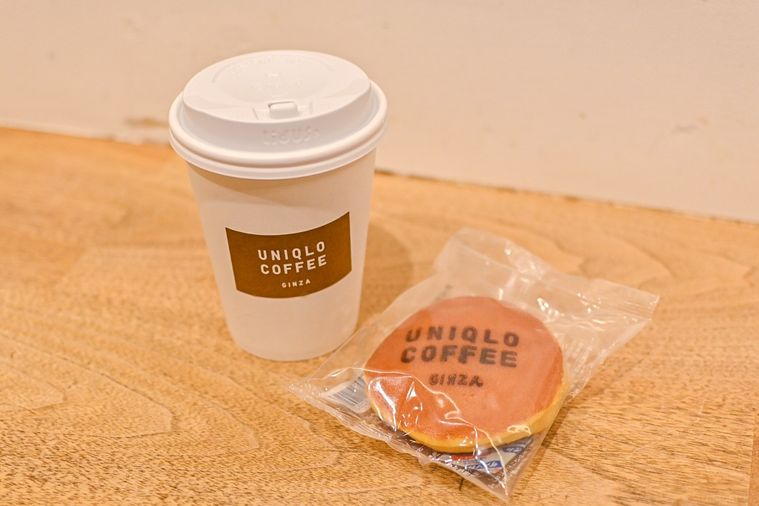 コーヒーとどらやき