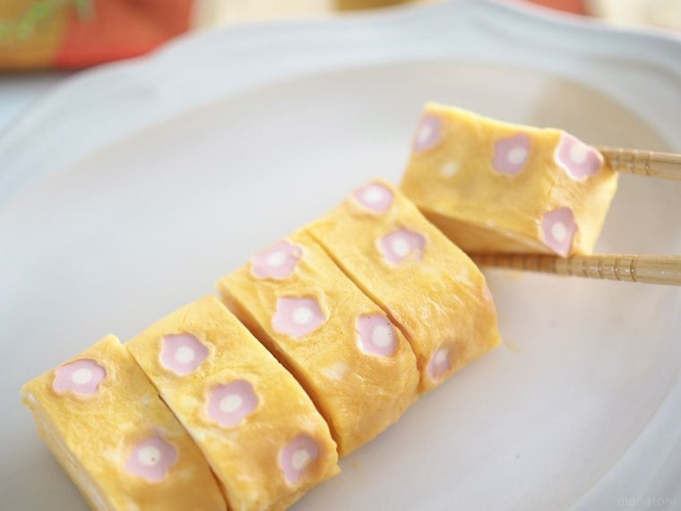 キャラフルで作る玉子焼き