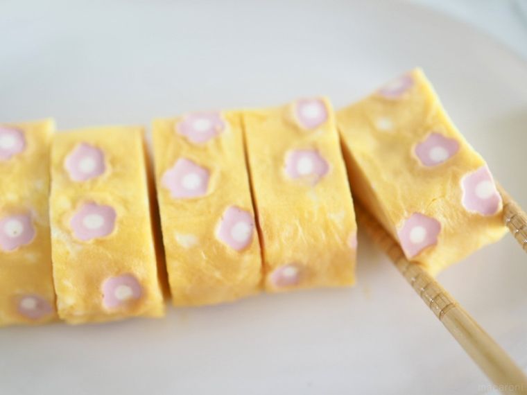 サブキャラフルで作る玉子焼き