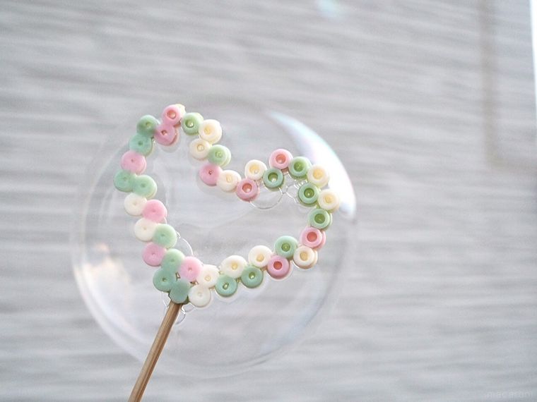 アイロンビーズで作るシャボン玉スティック