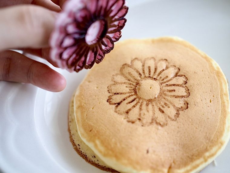 焼き印風パンケーキの作り方