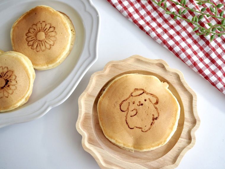 焼き印風パンケーキの作り方
