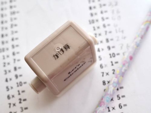 算数嫌いも夢中にスリコの計算ローラースタンプにこういうの探してたゲーム感覚