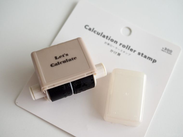 スリコ計算ローラースタンプ