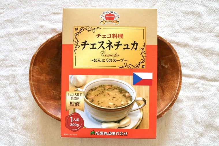 チェコチェスネチュカのパッケージ