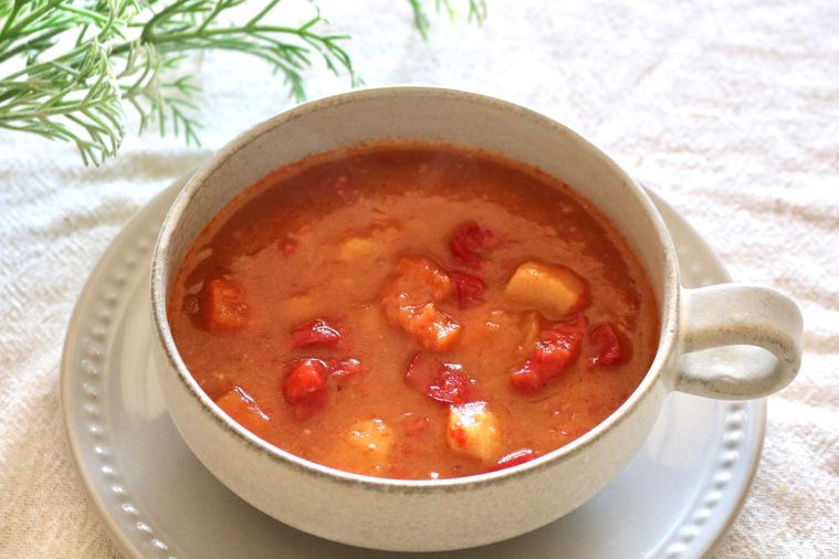 トマトとパプリカのシチュー