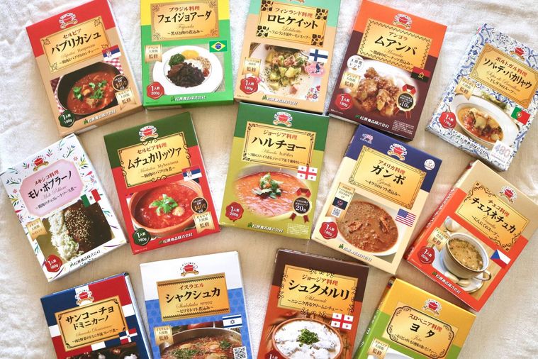 松原食品のおうちで旅する世界の絶品グルメシリーズ