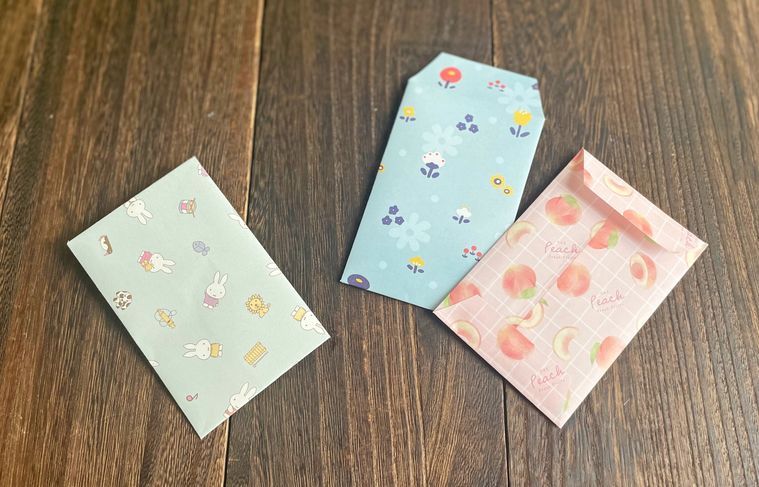 折り紙で作ったポチ袋