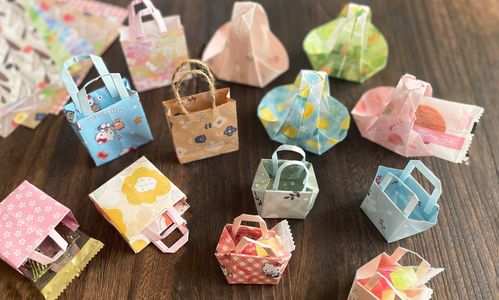 折り紙バッグが実用的でかわいい覚えたらみんなに喜ばれる簡単な折り方