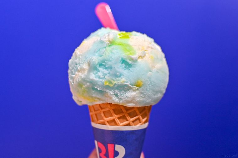 アイスのアップ