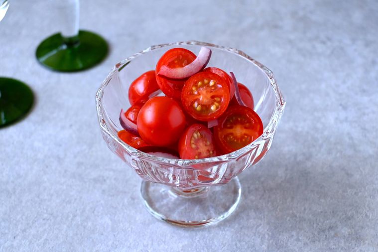 3.洋風ミニトマトのピクルス風