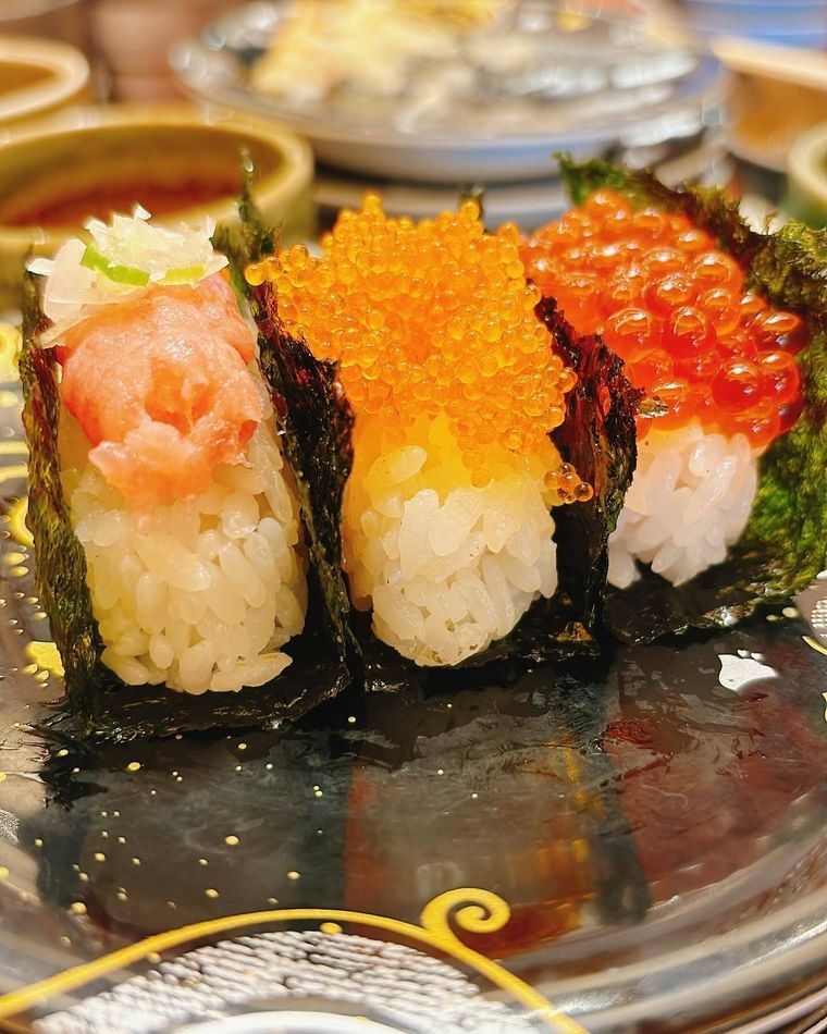 韓国海苔のおつまみ寿司