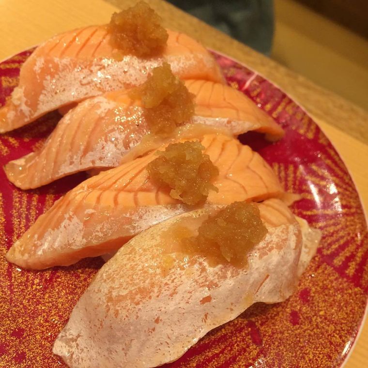 厚切り大トロサーモン