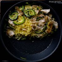 作り方 ゴーヤチャンプルー風焼きそば