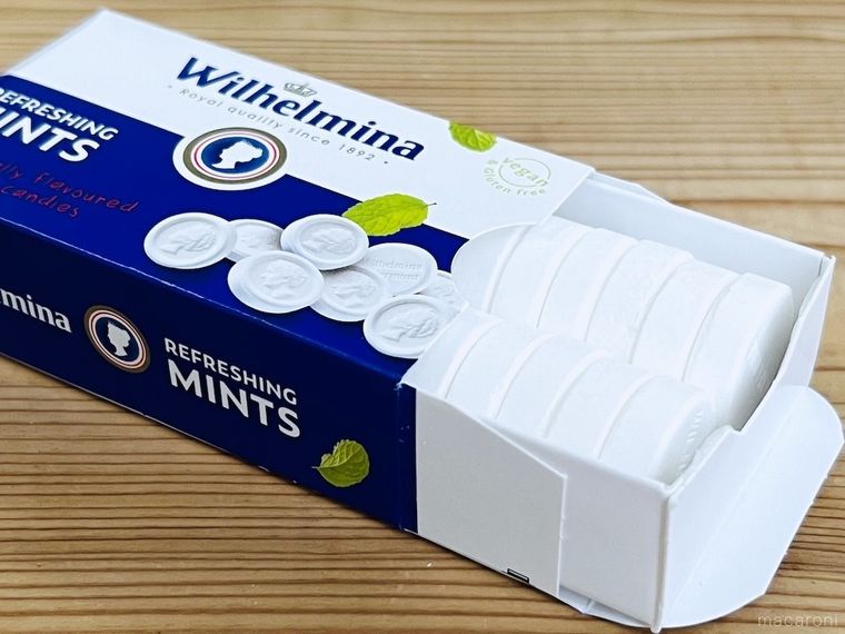 カルディのフォルトゥン ウィルヘルミナ ミントを開封した様子