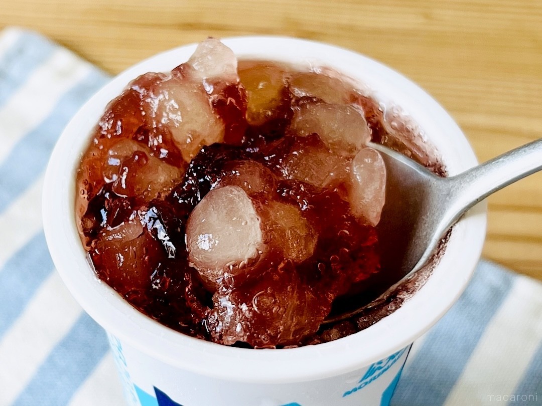 一瞬で完成「アイスボックスゼリー」の作り方。ぷるシャリ食感で全身