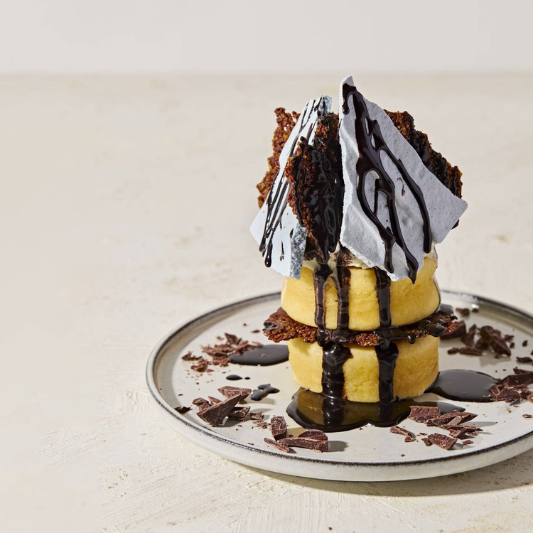 けしごむはんこ＊チョコミント チョコミント×パンケーキ！爽快感はじける新作スイーツが新登場