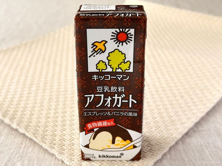 豆乳飲料 アフォガートのパッケージ