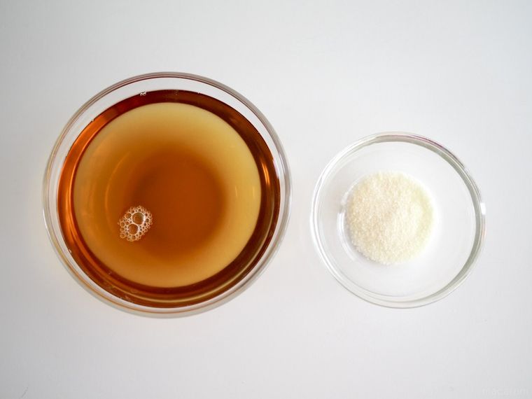 麦茶ゼリーの材料