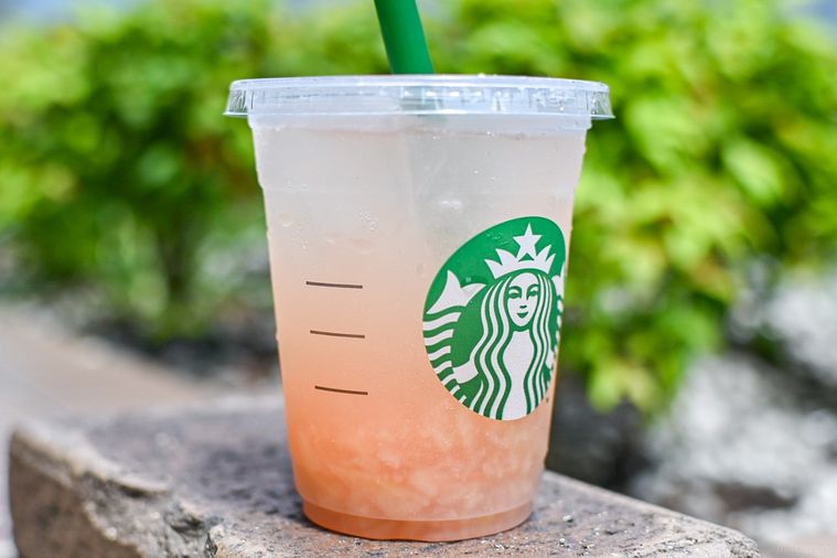 ドリンクの中身のアップ