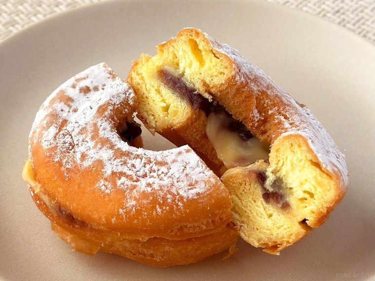 ニューホームカット あんバターの断面