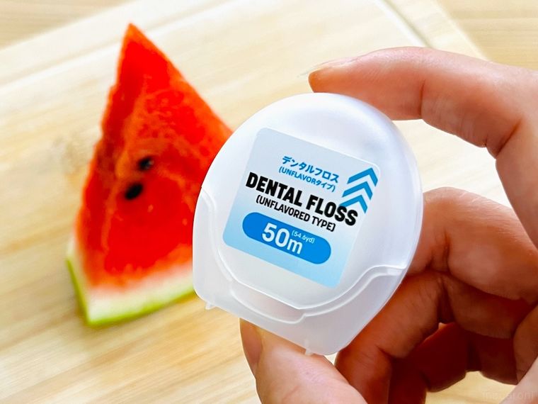 スイカとフロス