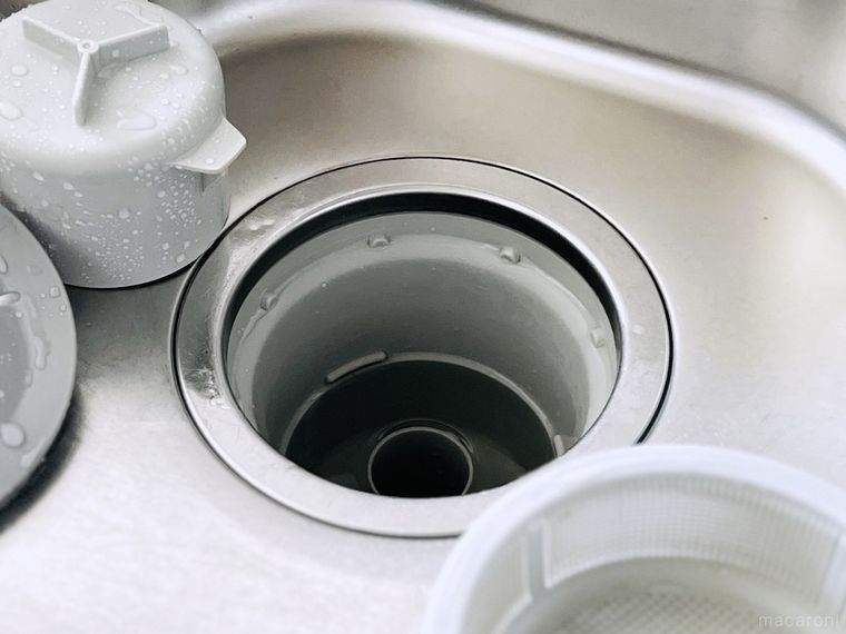 キッチンの排水口