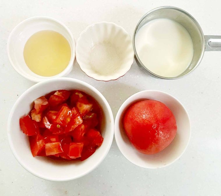 トマトアイス材料