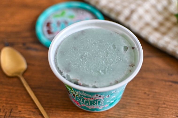 アイスのアップ