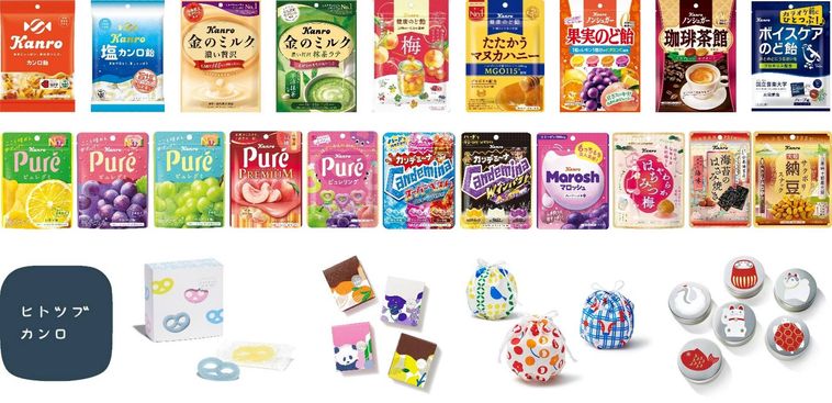 展開ブランドの一例