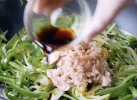 作り方 ピーマンと玉ねぎのめんつゆツナ炒め