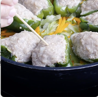 作り方 ピーマンの肉詰め蒸し